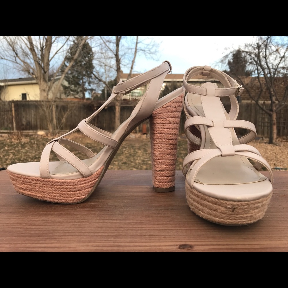 LC Lauren Conrad platform heels